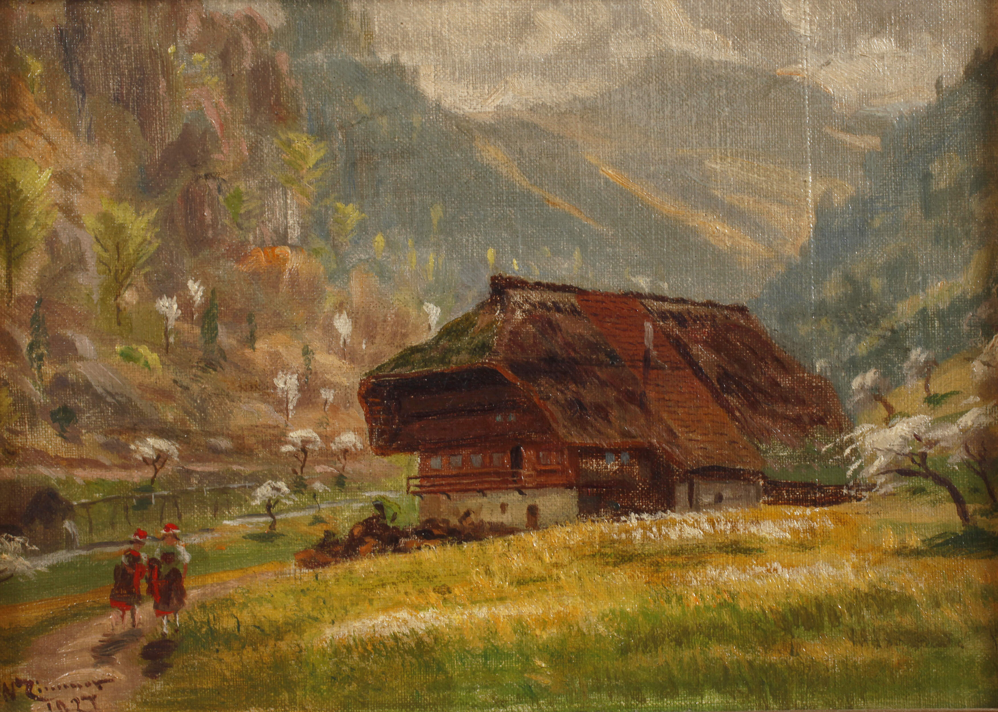 Carl Wilhelm Zimmer, Schwarzwaldhaus