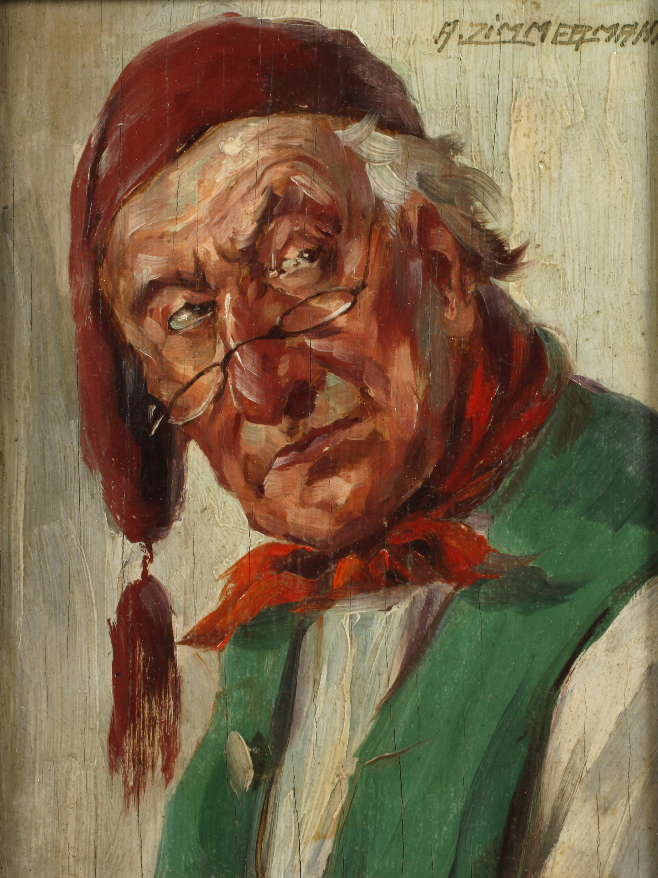A. Zimmermann, Herrenportrait
