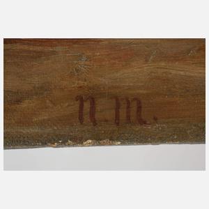 Monogrammist N.M., Dame und Dienerin im Interieur