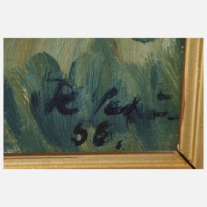 Ansicht der Stadt Mělník an der Elbe