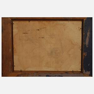 Monogrammist, Wanderer in Sommerlandschaft