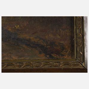 Monogrammist, Wanderer in Sommerlandschaft