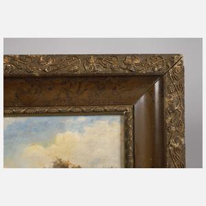 Monogrammist, Wanderer in Sommerlandschaft