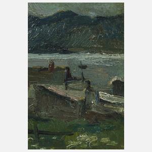 Fischerhäuser am See