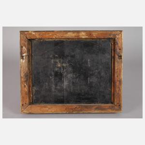 Abendliche Impression mit Burg und Windmühle