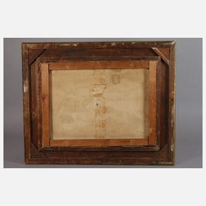 Russische Stadtansicht im Winter