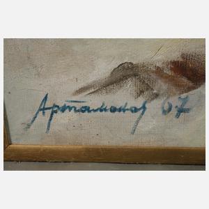 Alexei Artamonov, Großes Wandbild Russland