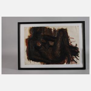 Lothar Böhme, liegender Damenakt