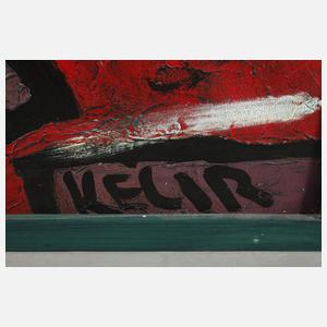 Prof. Bohumil Samuel Kecir, florale Abstraktion