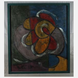 Prof. Bohumil Samuel Kecir, florale Abstraktion