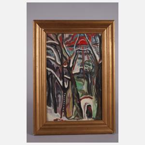 Expressive Winterlandschaft