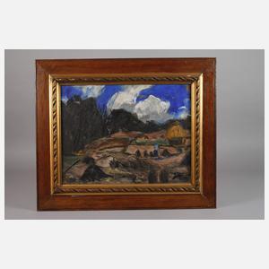 Expressive Ernteszene