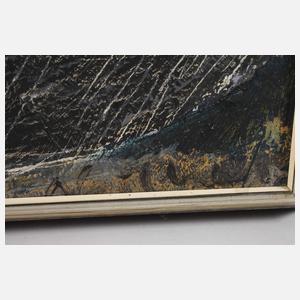 Kauernde im Interieur