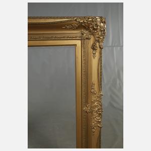 Prächtiger Goldstuckrahmen