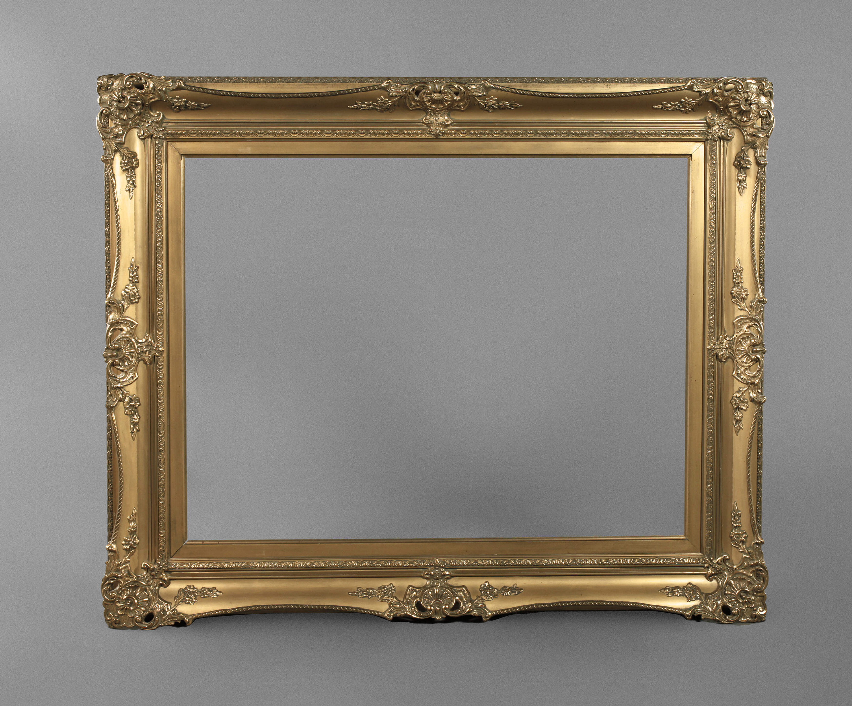 Prächtiger Goldstuckrahmen