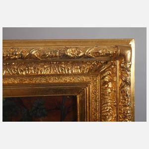 Breiter Goldstuckrahmen