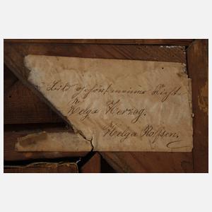 Breiter Goldstuckrahmen