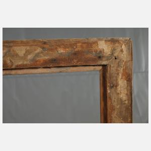 Geschnitzter Blattrahmen