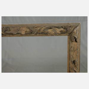 Geschnitzter Blattrahmen