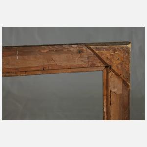 Geschnitzter Blattrahmen