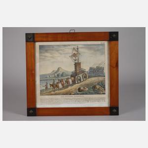 Zwölf Rahmen Biedermeier