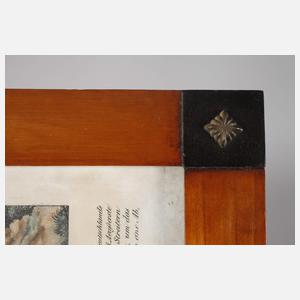 Zwölf Rahmen Biedermeier