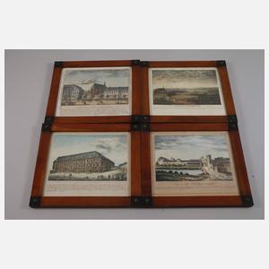 Zwölf Rahmen Biedermeier