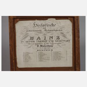 Zwölf Rahmen Biedermeier