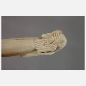 Beinschnitzerei Erotika