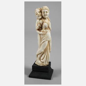 Erotische Schnitzerei