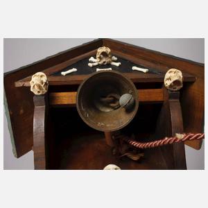 Wandglocke Memento Mori