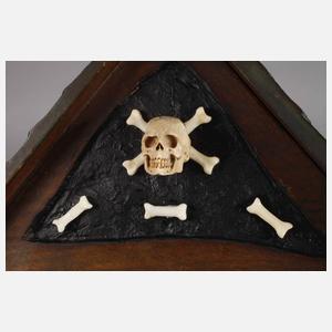 Wandglocke Memento Mori