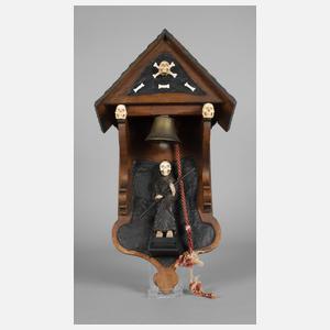 Wandglocke Memento Mori