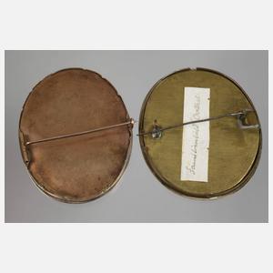 Zwei Miniaturportraits