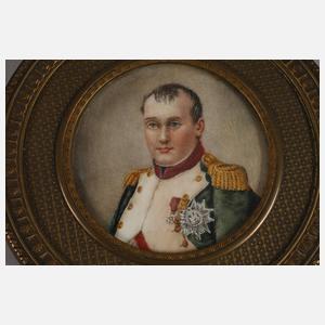 Miniaturportrait Napoleon I.