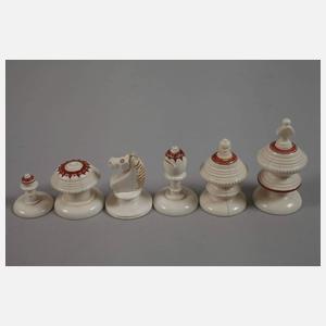 Schachspiel Elfenbein