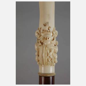 Spazierstock Elfenbein