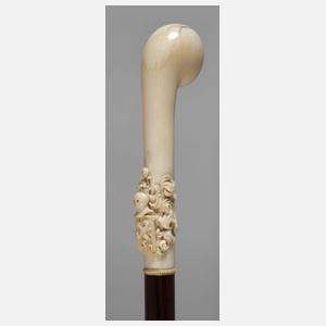 Spazierstock Elfenbein