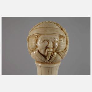 Figürlicher Spazierstock