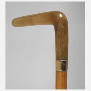 Reitgerte mit Horngriff