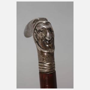 Spazierstock Silber