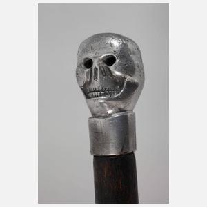 Spazierstock Memento Mori