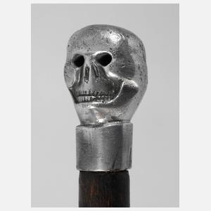 Spazierstock Memento Mori