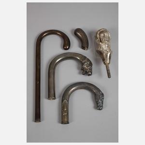 Konvolut Stockgriffe