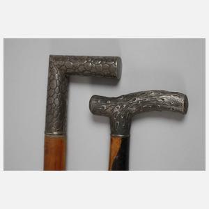 Konvolut Spazierstöcke