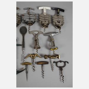 Konvolut Korkenzieher