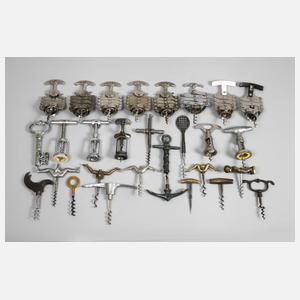 Konvolut Korkenzieher