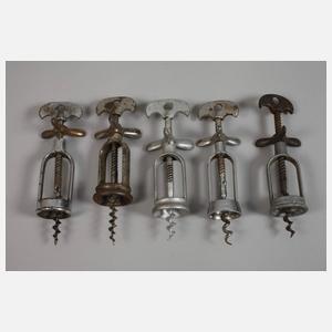 Konvolut Patentkorkenzieher