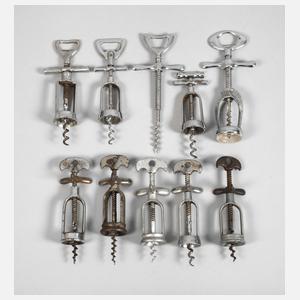 Konvolut Patentkorkenzieher