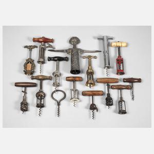 Konvolut Patentkorkenzieher